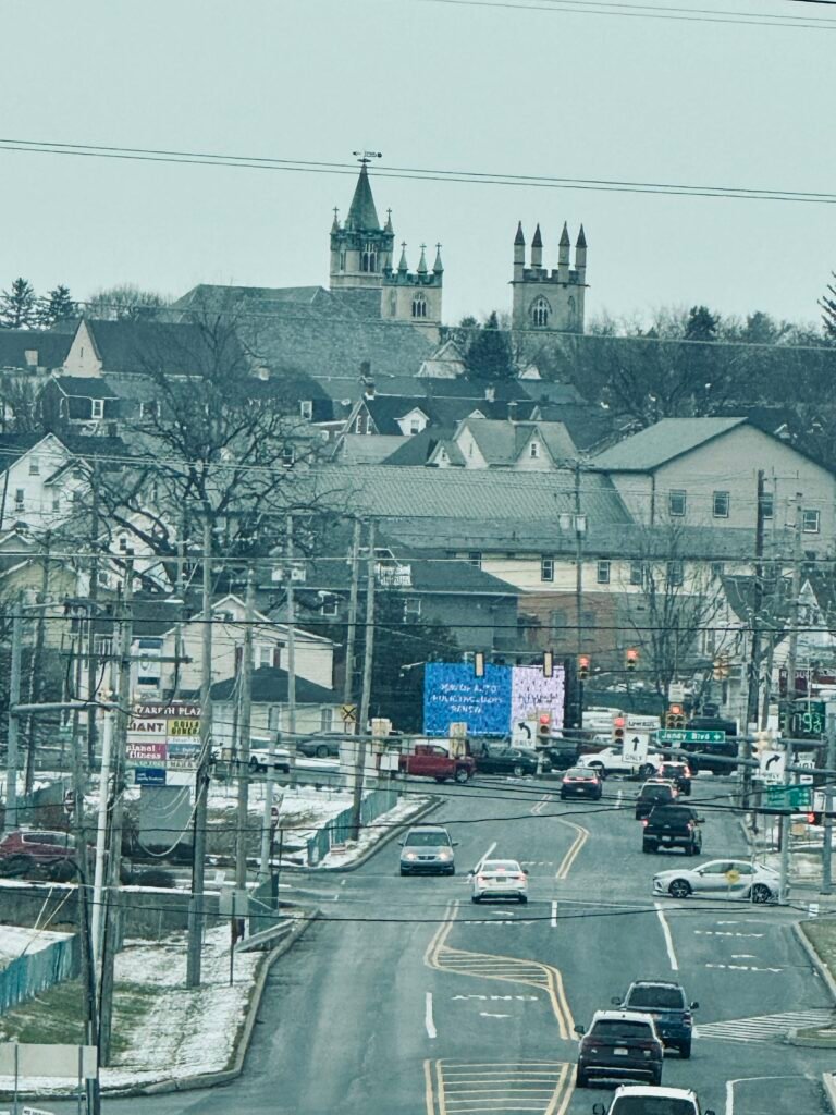 Photo of downtown Nazareth, Pa